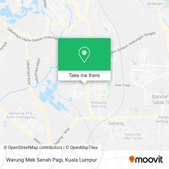 Warung Mek Senah Pagi map