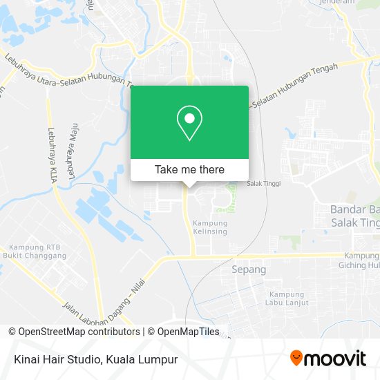 Kinai Hair Studio map