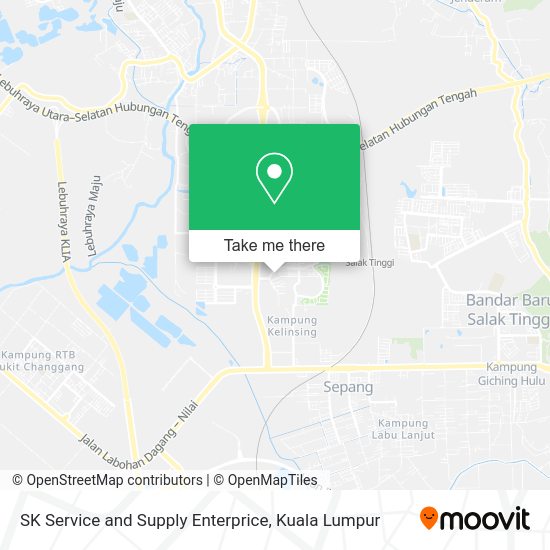 SK Service and Supply Enterprice map