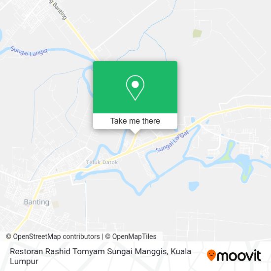 Restoran Rashid Tomyam Sungai Manggis map
