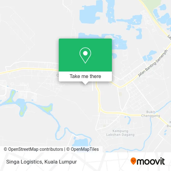 Peta Singa Logistics