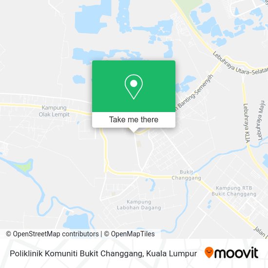 Peta Poliklinik Komuniti Bukit Changgang