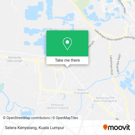 Selera Kenyalang map