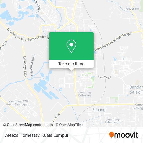 Peta Aleeza Homestay