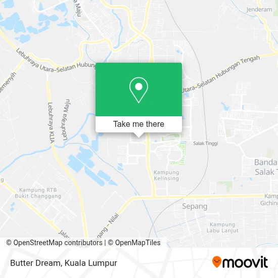 Butter Dream map