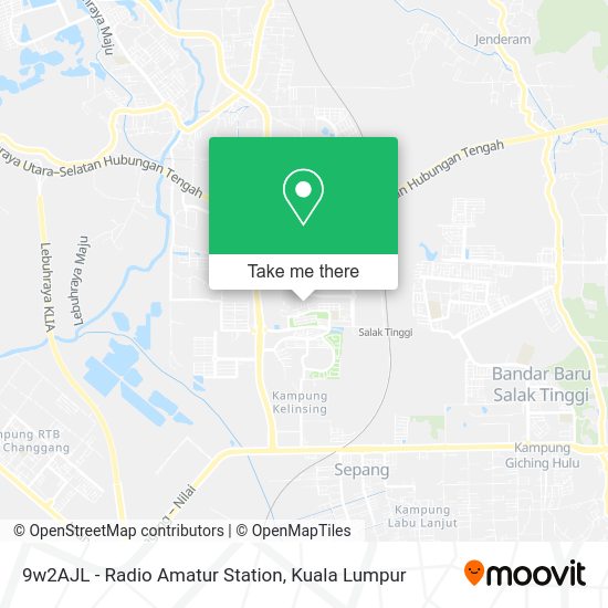 9w2AJL - Radio Amatur Station map