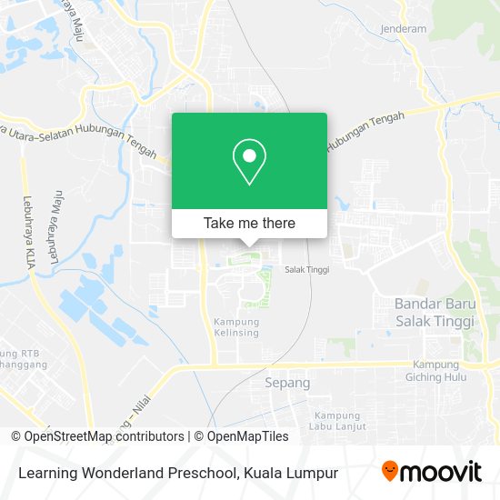 Learning Wonderland Preschool map