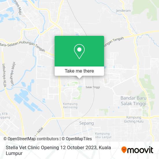 Stella Vet Clinic Opening 12 October 2023 map