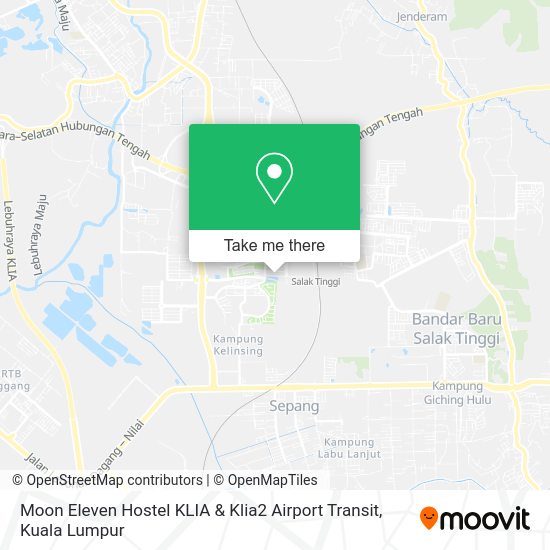 Peta Moon Eleven Hostel KLIA & Klia2 Airport Transit