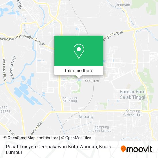 Pusat Tuisyen Cempakawan Kota Warisan map