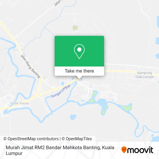 Murah Jimat RM2 Bandar Mahkota Banting map