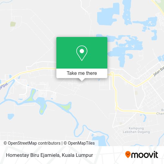 Peta Homestay Biru Ejamiela