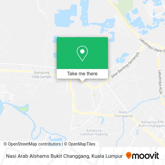 Peta Nasi Arab Alshams Bukit Changgang