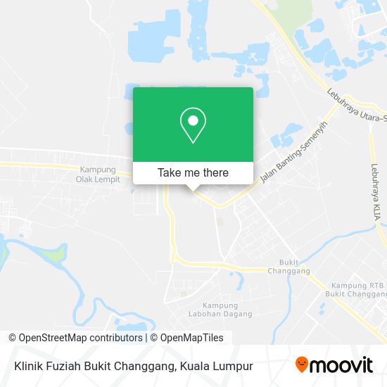 Peta Klinik Fuziah Bukit Changgang