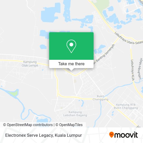 Electronex Serve Legacy map