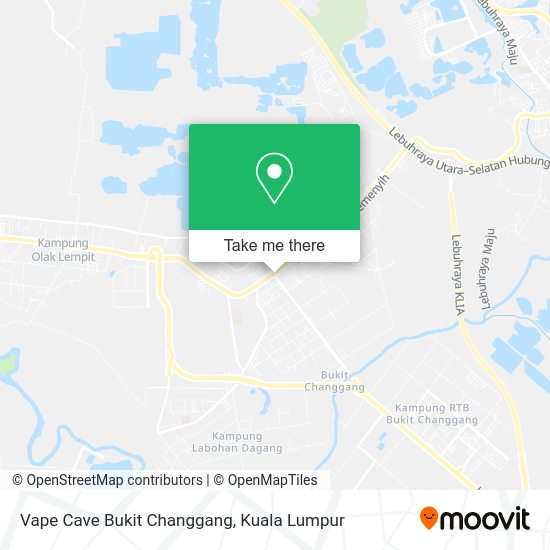 Peta Vape Cave Bukit Changgang