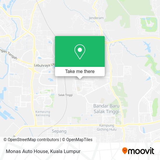 Peta Monas Auto House