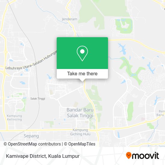 Kamivape District map