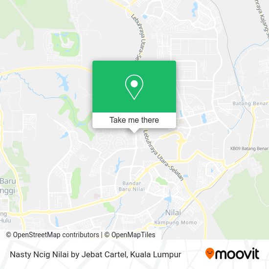 Peta Nasty Ncig Nilai by Jebat Cartel