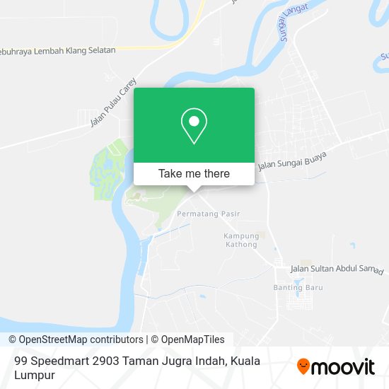 99 Speedmart 2903 Taman Jugra Indah map