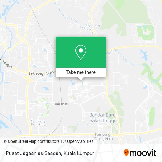 Pusat Jagaan as-Saadah map