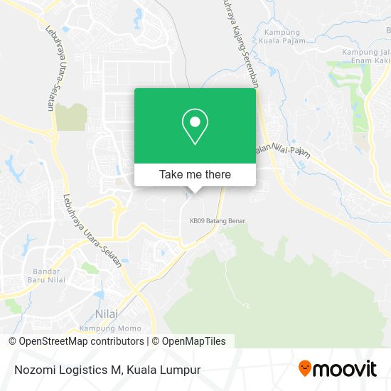 Nozomi Logistics M map