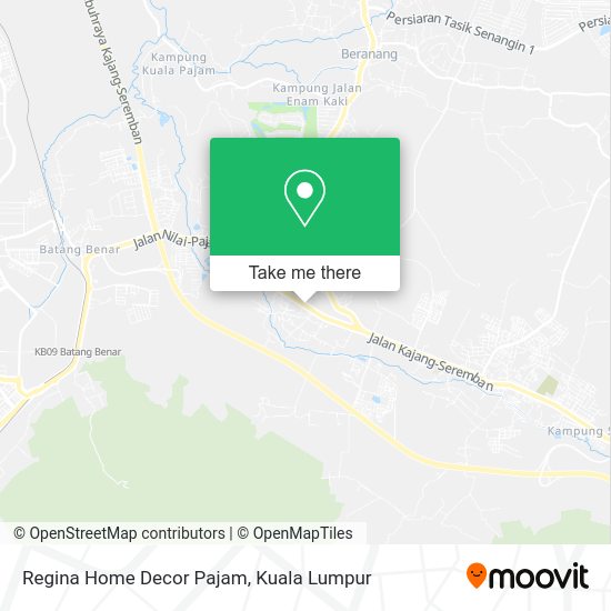 Regina Home Decor Pajam map