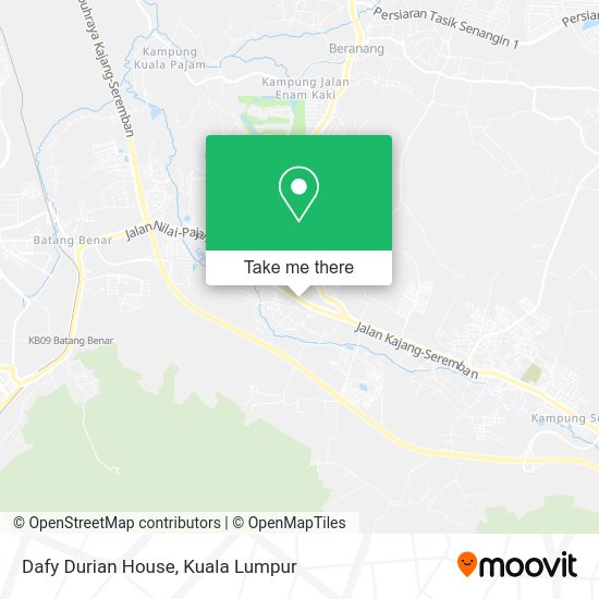 Dafy Durian House map