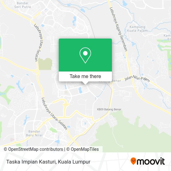 Taska Impian Kasturi map