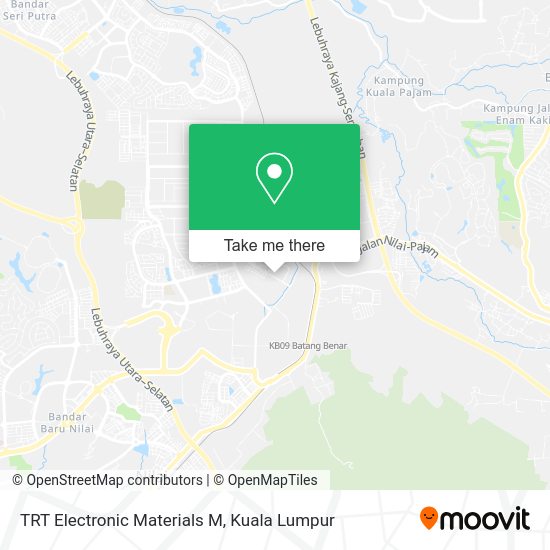 TRT Electronic Materials M map