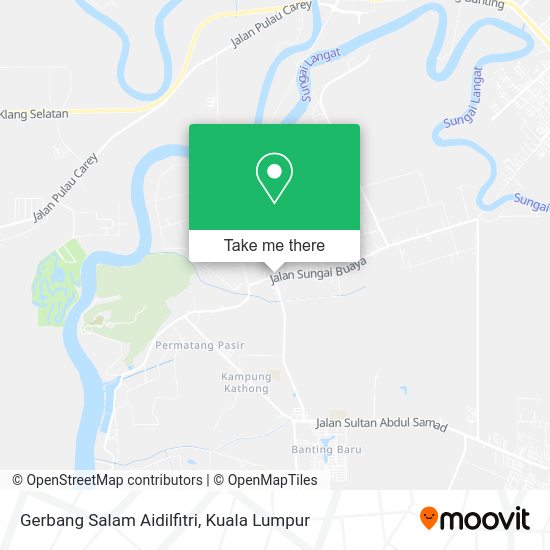 Gerbang Salam Aidilfitri map