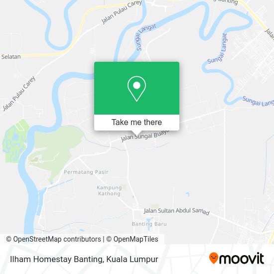 Peta Ilham Homestay Banting