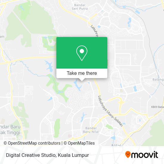 Digital Creative Studio map