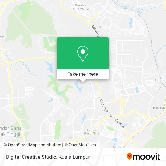 Digital Creative Studio map