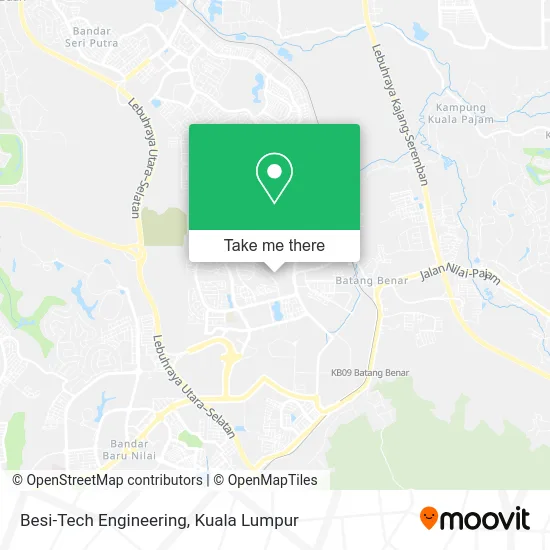 Besi-Tech Engineering map