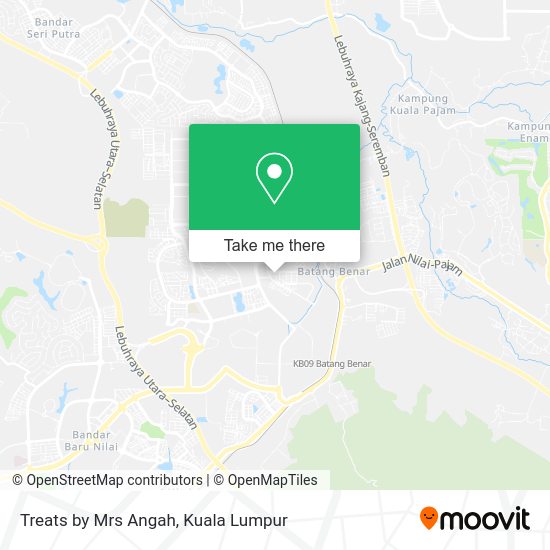 Treats by Mrs Angah map