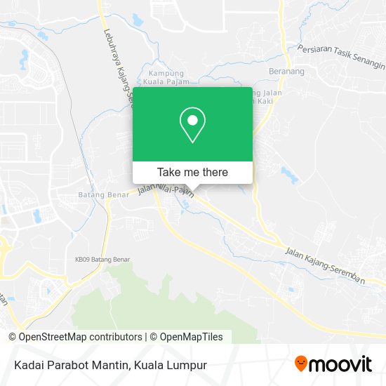 Kadai Parabot Mantin map