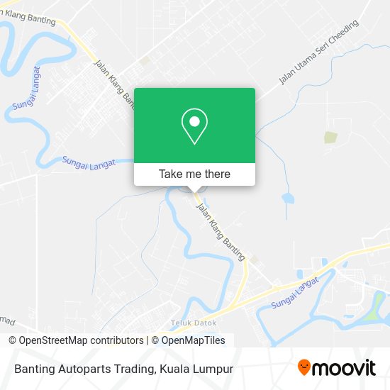 Peta Banting Autoparts Trading