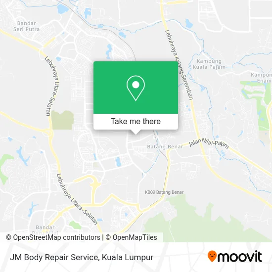 JM Body Repair Service map