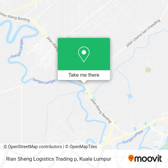 Rian Sheng Logistics Trading p map