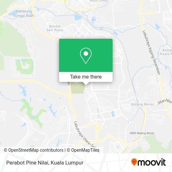 Perabot Pine Nilai map