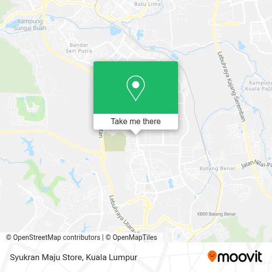 Syukran Maju Store map