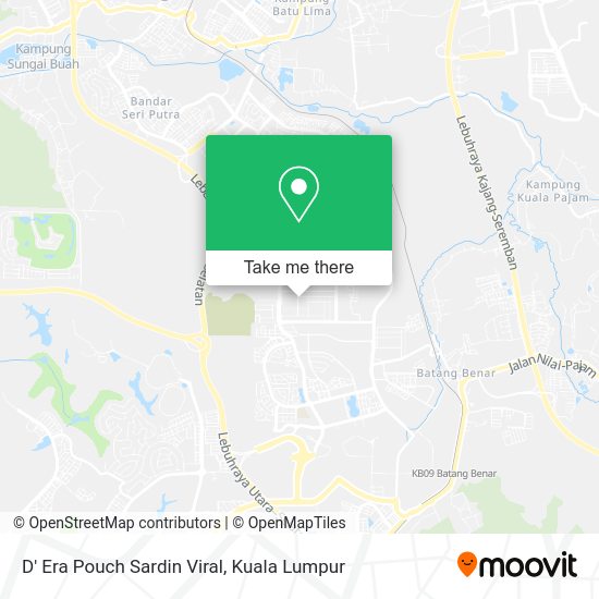 D' Era Pouch Sardin Viral map