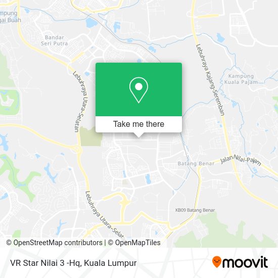 VR Star Nilai 3 -Hq map