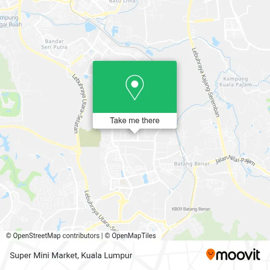 Super Mini Market map