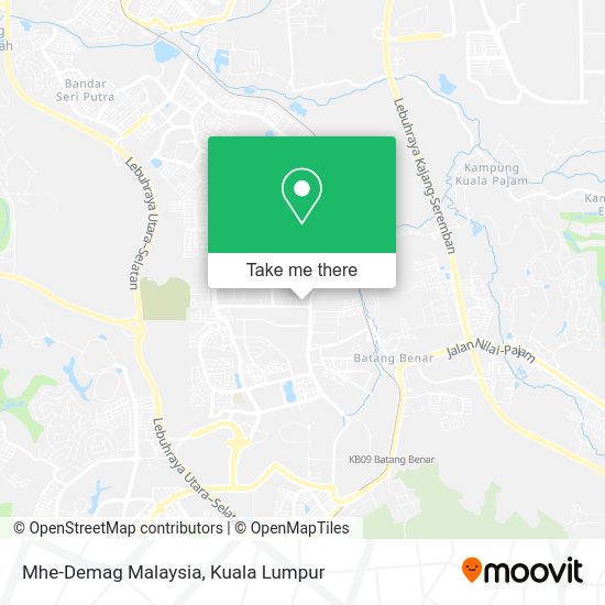 Peta Mhe-Demag Malaysia