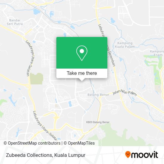 Zubeeda Collections map