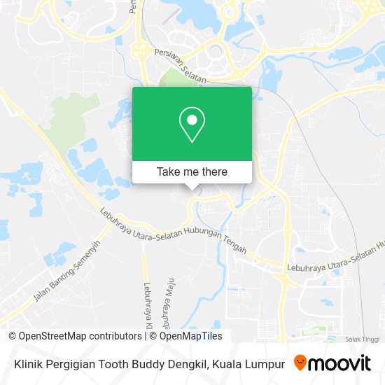 Klinik Pergigian Tooth Buddy Dengkil map
