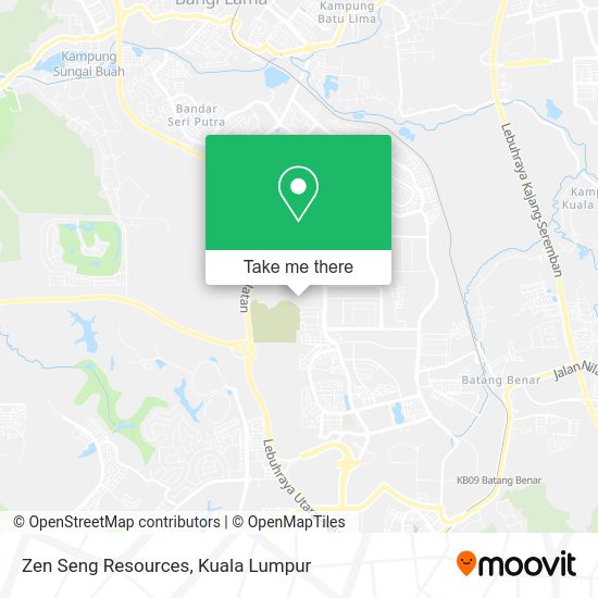 Zen Seng Resources map