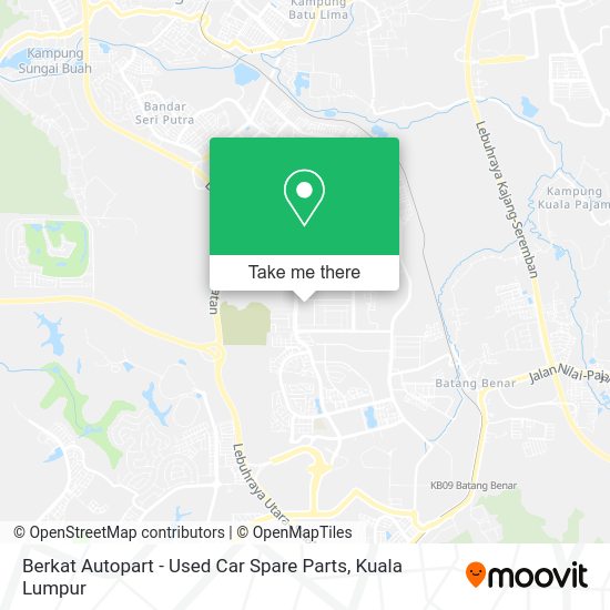 Berkat Autopart - Used Car Spare Parts map